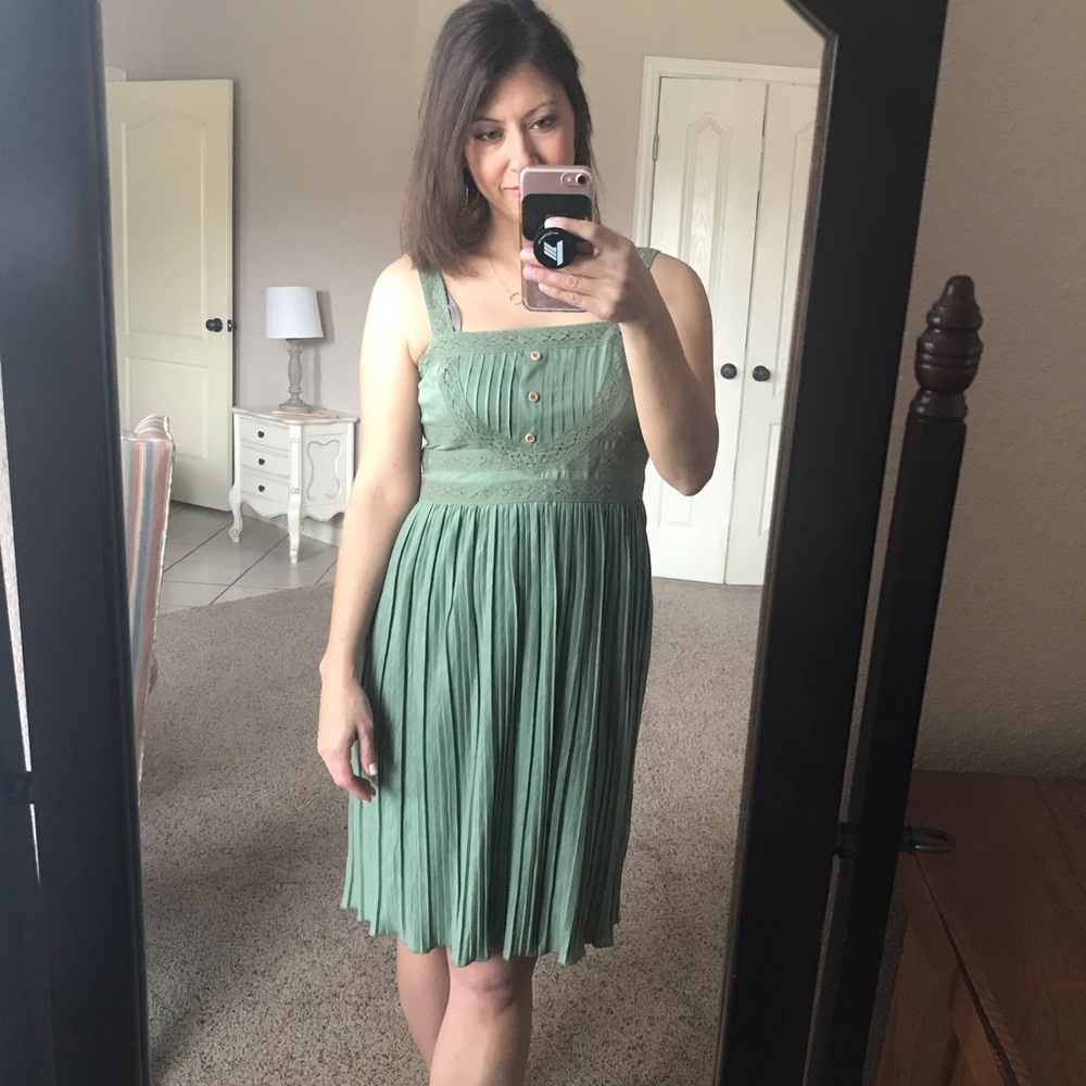 Matilda Jane Green Dress Size S NWT